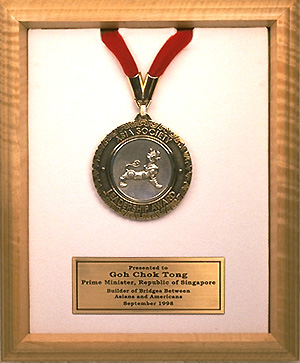 Asia Society Medal
